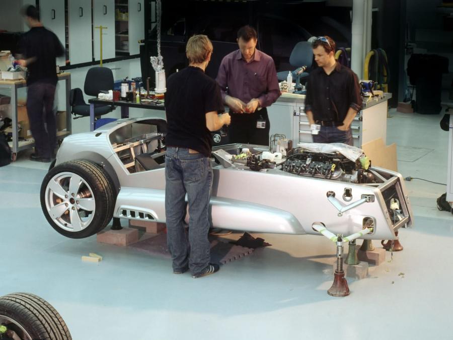 Детали создания Elfin Clubman MS8 Concept 2004 года  (фото 23 из 25)